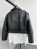 Jacket Motorcycle Clothing Short Coat Lady T Fashions