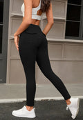 New Yoga Stretch Sports Pants For Women, Peach Hip Lifting Running Speed Dry Pocket Bottom Tight Pants Lady T Fashions