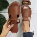 Womens Comfortable Casual Slippers - Stylish Black Open Toe Non-Slip Slides - Durable Outdoor & Beach Ready, Quick-Dry Slip-On Shoes Lady T Fashions