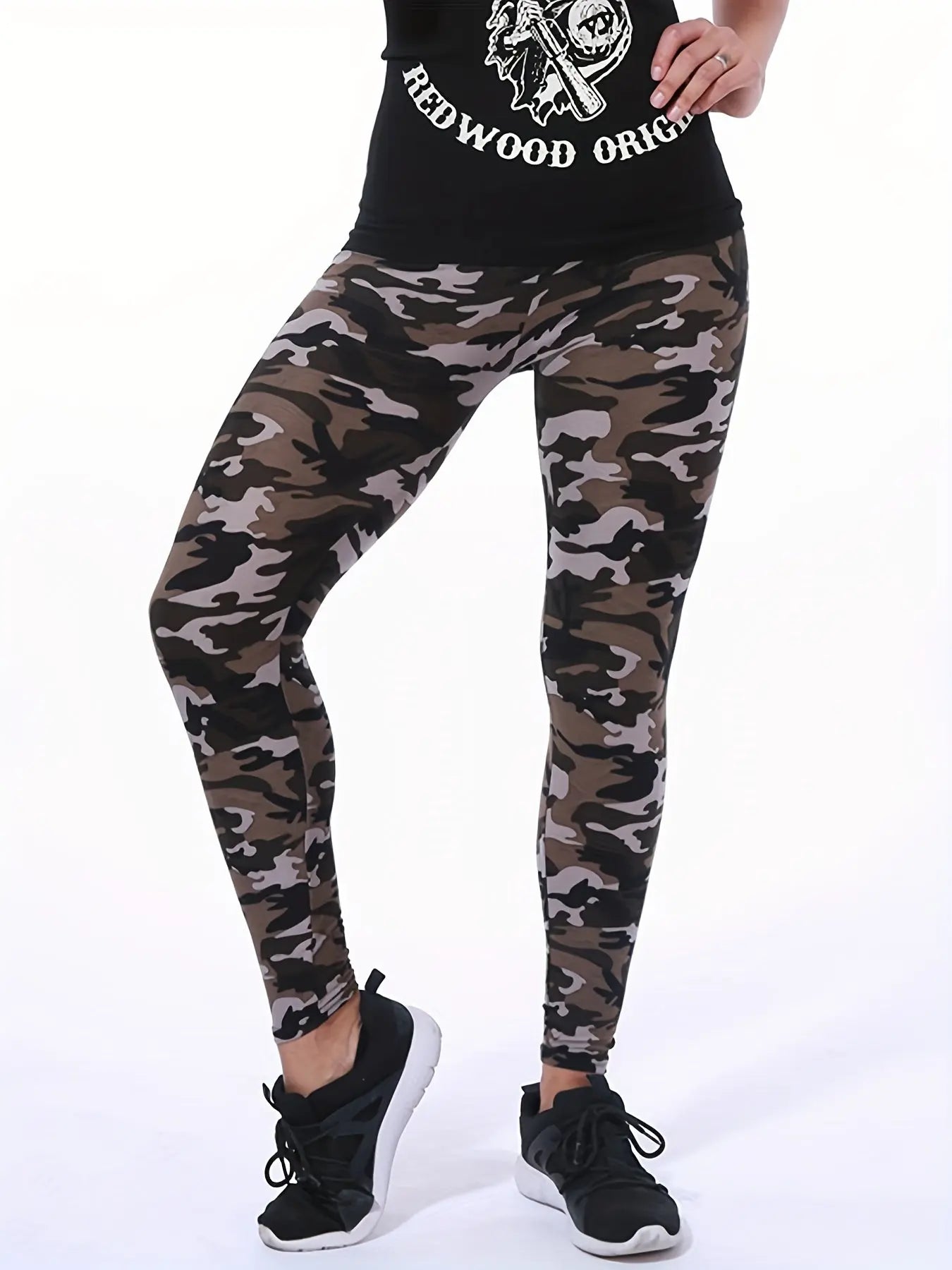 [Floral Leggings] High Waist Floral Printed Women's Leggings | Casual Sweatpants Pants Lady T Fashions