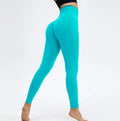 High-Waist Hip-Lifting Fitness Pants Women's High-Stretch Sports Tights Lady T Fashions