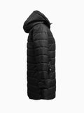 Zip-up Hoodie Puffy Coat Lady T Fashions