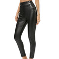 Ladies' Fashionable Slim Fit And Slimming High Waisted Pants, New Retro Casual Tight Fitting And Versatile Elastic Pencil Pants Lady T Fashions