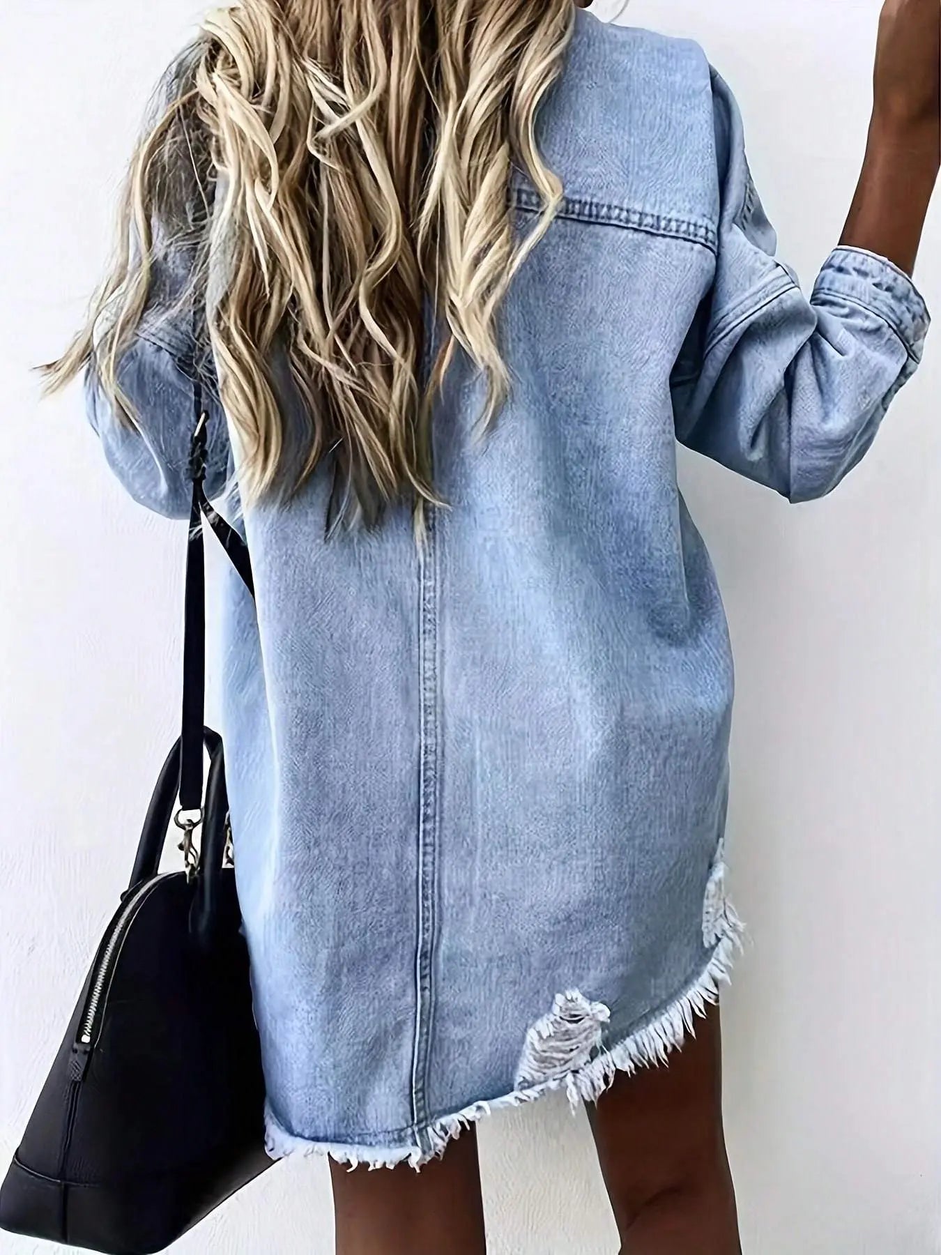 A Multifunctional Denim Jacket For Women's Denim Clothing Lady T Fashions