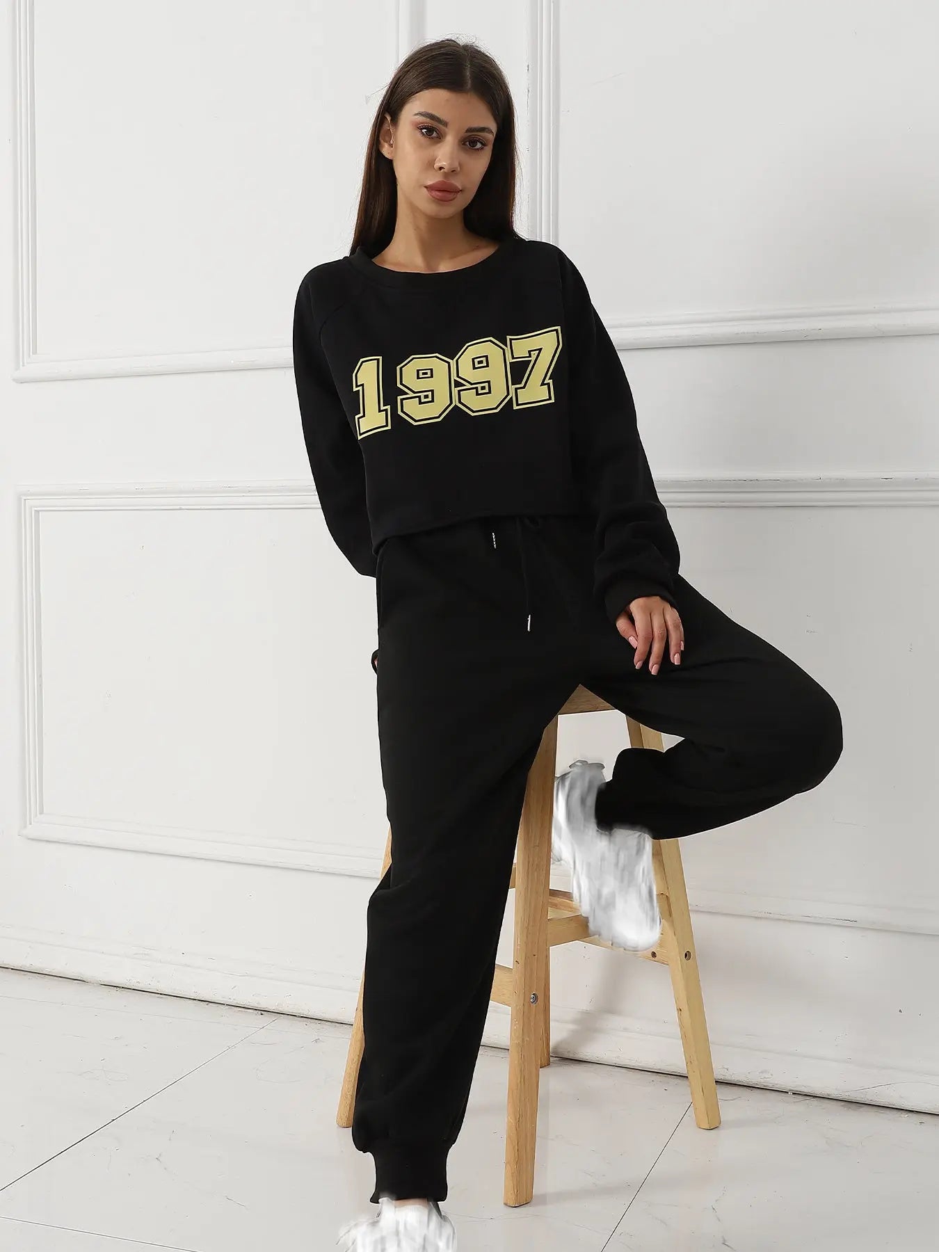 Women's Long Sleeved Hoodie Set Lady T Fashions