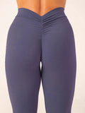 High Waist Yoga Pants For Women, Seamless, Scrunch Butt, Elastic, Ultra-Soft Comfort Fit, Solid Color Sports Leggings Lady T Fashions