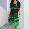 Women's Graphic Printing Elegant And Beautiful Mini Skirt Lady T Fashions