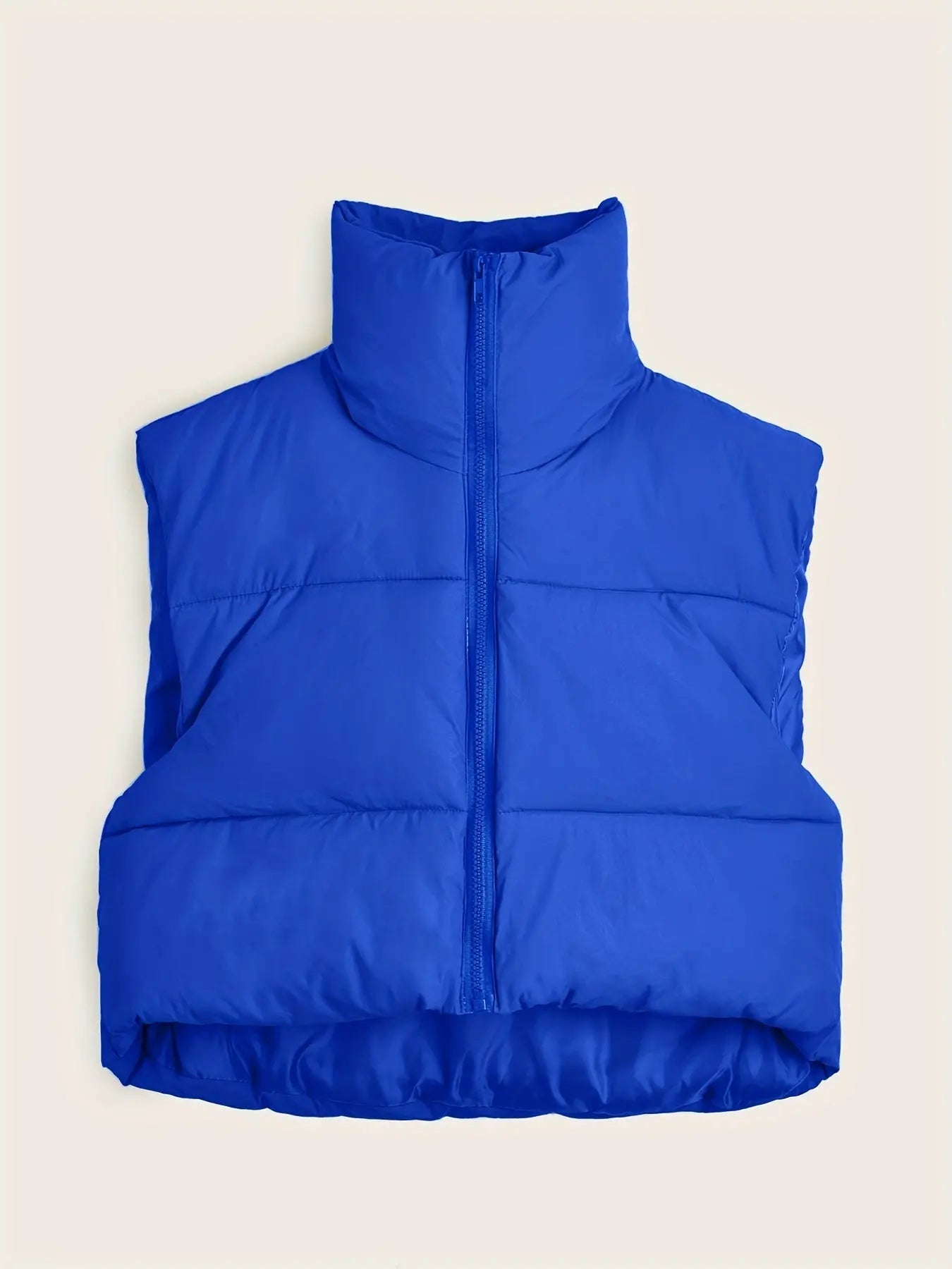 Women'S Sleeveless Vest - Vibrant Pink Slim-Fit Alternative Coat with Drawstring Hood, Zipper Front & Pockets for Fall/Winter Casual Wear, Casual Winter Wear | High Neckline Vest | Zippered Jacket Lady T Fashions