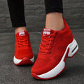 Stylish Women's Low-Top Mesh Sneakers - Air Cushioned, Breathable, Lace-Up Casual Shoes - Ideal for Spring Lady T Fashions
