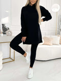 Sports Casual Hooded Sweater Thickened Underwear Leggings Two-piece Suit Lady T Fashions