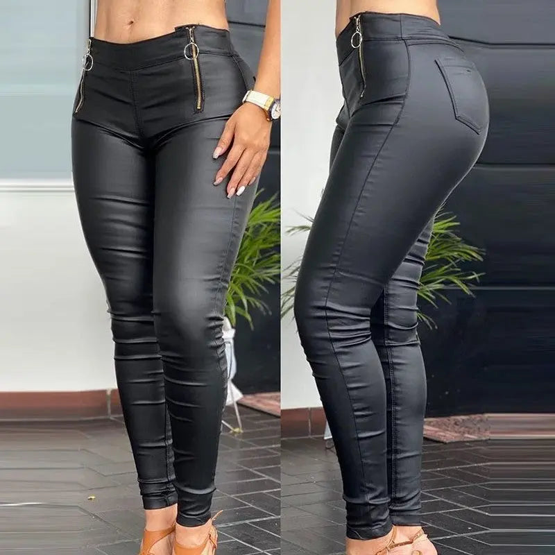 Women's Black Tight Pants In Europe And America Lady T Fashions