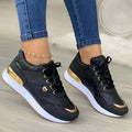 Women's Casual Sports Shoes, Fashion & Versatile Quilted Low Top Sneakers, Outdoor Non Slip Shoes Lady T Fashions