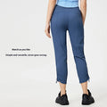 Quick-drying Breathable Running Fitness Straight Cropped Pants Ice Casual All-matching Lady T Fashions