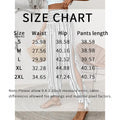 Women's Fashion Striped Long Pants Side-Slit Design Trendy Casual Trousers Lady T Fashions