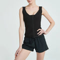 Women's Zip Vest Shapewear Storm Sweatshirt Lady T Fashions