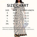 Women's Summer Geometric Print Maxi Dresses Casual 3 4 Sleeve V-Neck Tie Waist Long Dress Lady T Fashions