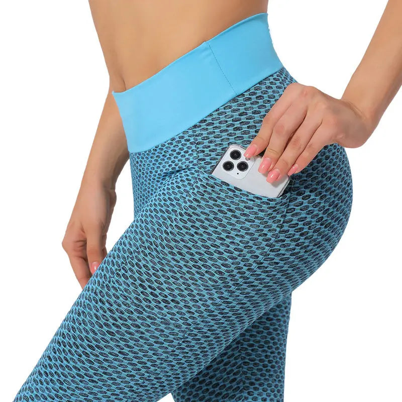 Women's Hip Lifting Waist Sports Yoga Pants Lady T Fashions