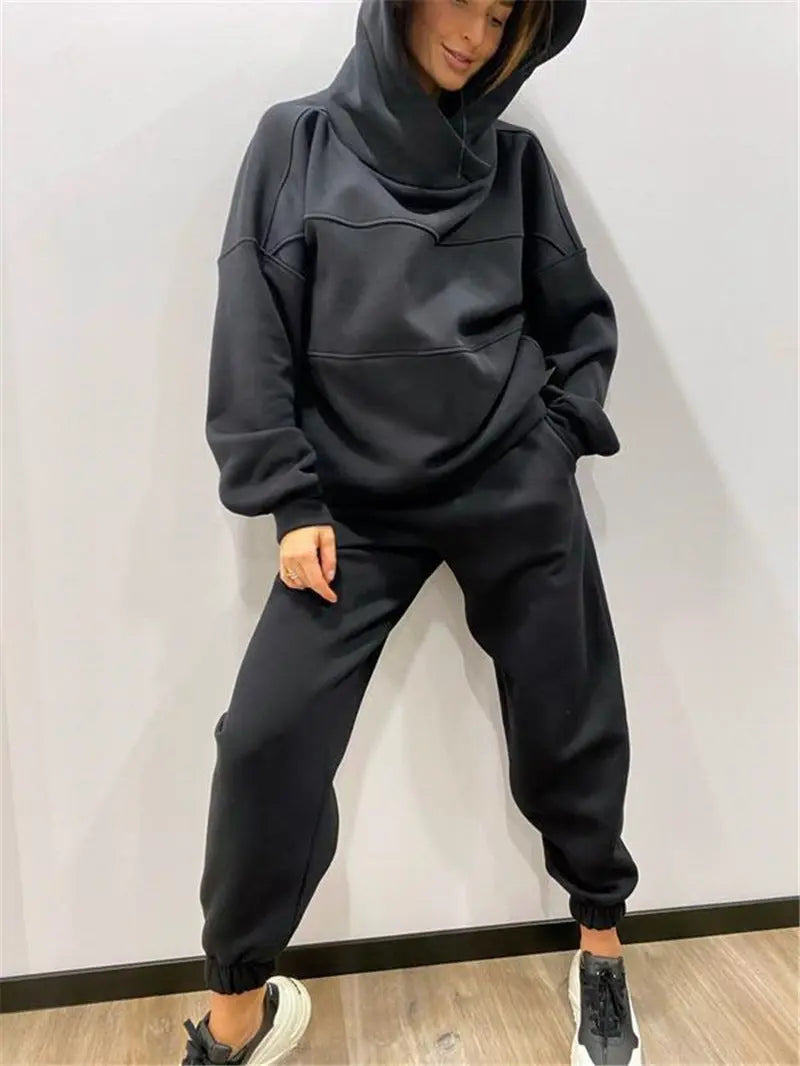 Fashion Casual Foreign Trade Sweater Suit Lady T Fashions
