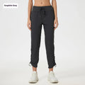 Quick-drying Breathable Running Fitness Straight Cropped Pants Ice Casual All-matching Lady T Fashions