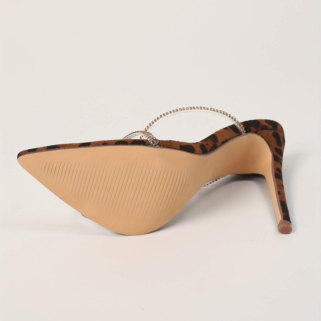 Women's Leopard Print Stiletto Heels, Pointed Toe Slip On Shoes, Women's Fashion Summer Pumps Lady T Fashions