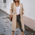 Lady Temperament Commuting Turn-down Collar Coat Lady T Fashions