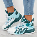 Women's Fashion Color Blocking Running Shoes - Non-Slip, Breathable, Shockproof Basketball Shoes for Comfort and Style! Lady T Fashions