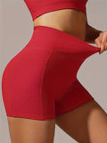 3 Pack Seamless Yoga Shorts - High Waisted Tummy Control, Quick Dry For Gym & Running Lady T Fashions