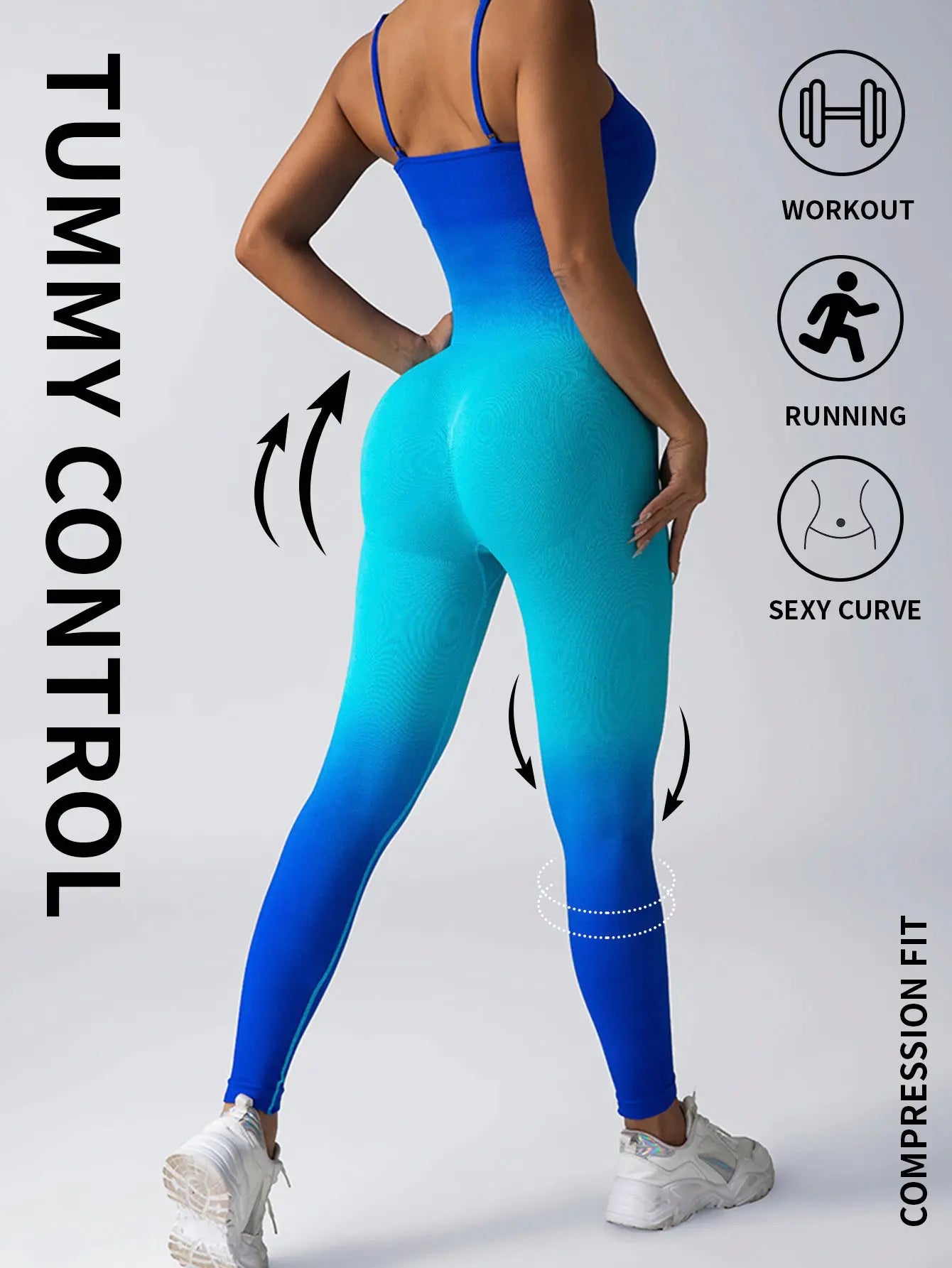 Umpsuit For Women Workout Seamless Jumpsuits Lady T Fashions