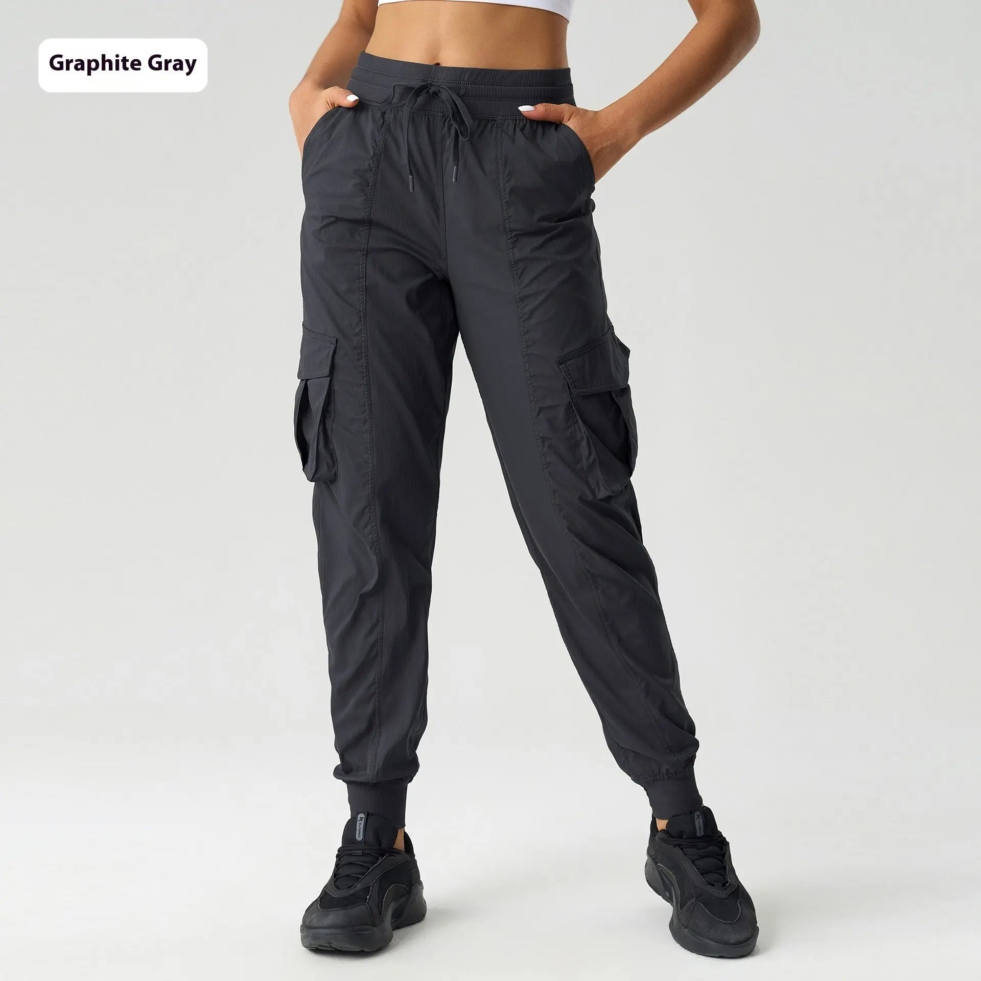 Outdoor Loose Tappered Mid-waist Overalls Women's Thin Quick-drying Breathable Lady T Fashions