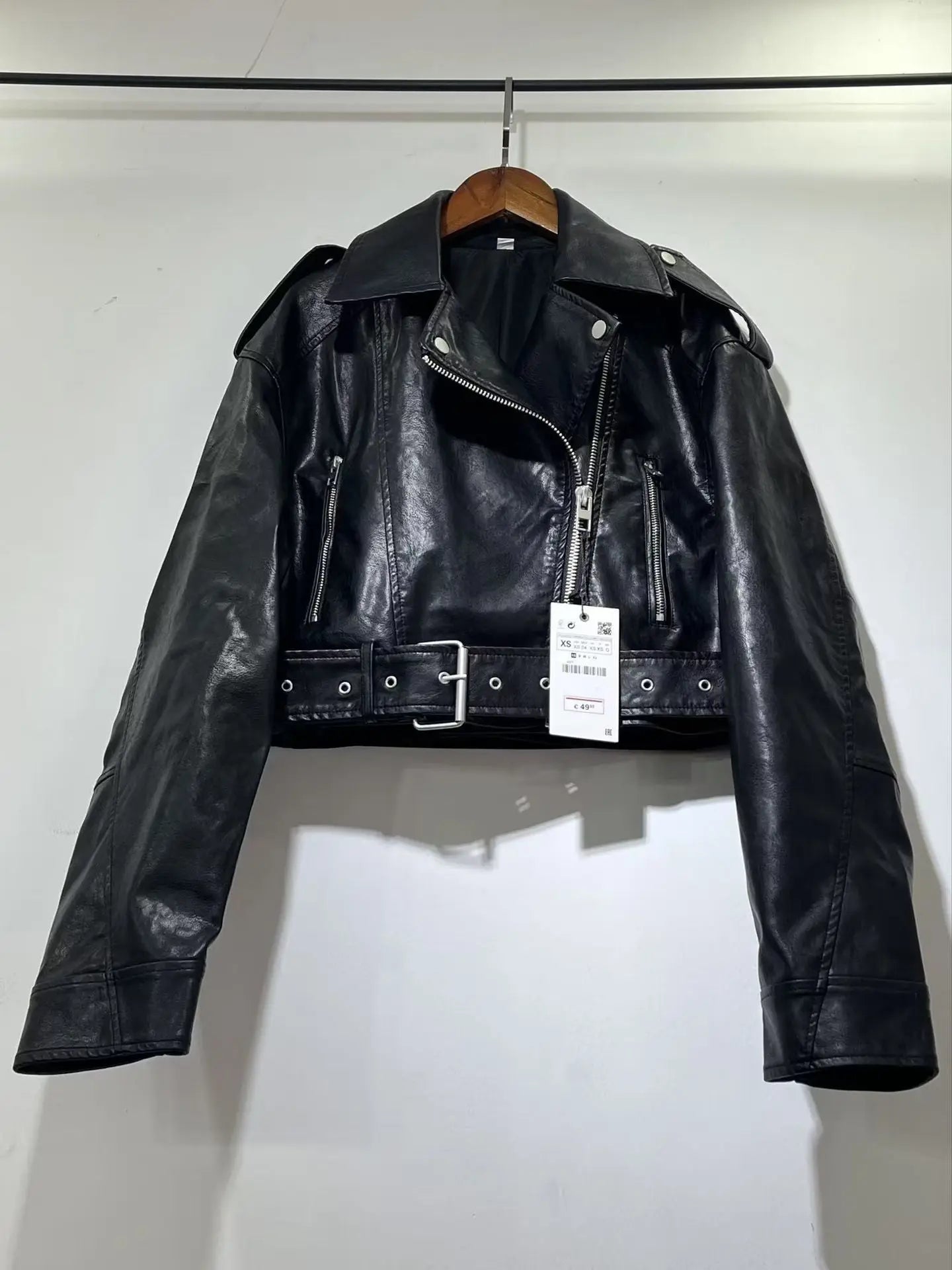 Jacket Motorcycle Clothing Short Coat Lady T Fashions