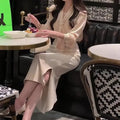 High Waist Slit Skirt For Women Lady T Fashions