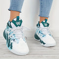 Women's Fashion Color Blocking Running Shoes - Non-Slip, Breathable, Shockproof Basketball Shoes for Comfort and Style! Lady T Fashions