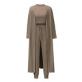 Women's Knitted Slim-fit Temperament Vest And Trousers Sports Suit Lady T Fashions
