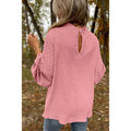 Women's New Round Neck Chiffon Blouse Lady T Fashions