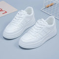 Women's All-matching Casual Sports Leather Summer White Sneakers Internet Celebrity Lady T Fashions