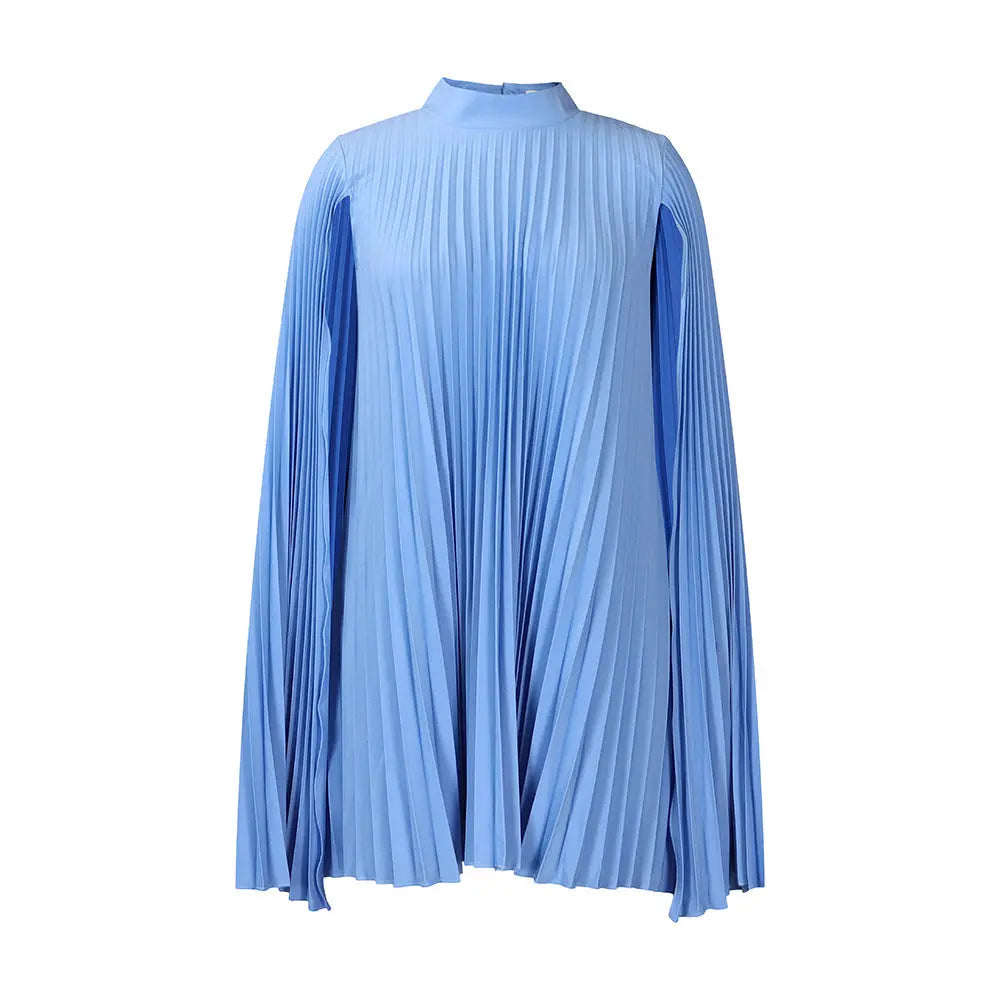Cape Loose Pleated Plus Size African Dress Lady T Fashions