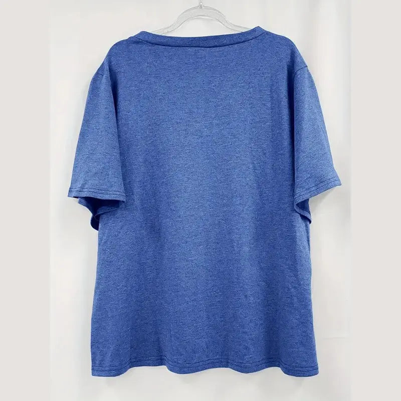 Women's Solid Color V-Neck Short Sleeve T-Shirt - Basic Summer Casual Top Lady T Fashions