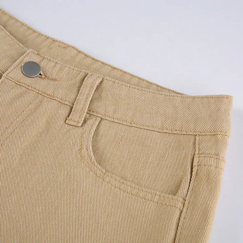 Spice Girl Style High Waist Slim Jeans Bell Bottoms Lady T Fashions