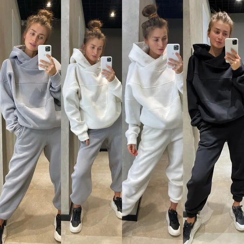 Fashion Casual Foreign Trade Sweater Suit Lady T Fashions