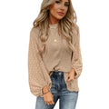 Women's New Round Neck Chiffon Blouse Lady T Fashions