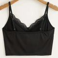 Ladies' Solid Color Hot And Sexy Lace Camisole, European And American Spicy Style Camisole Vest Lady T Fashions