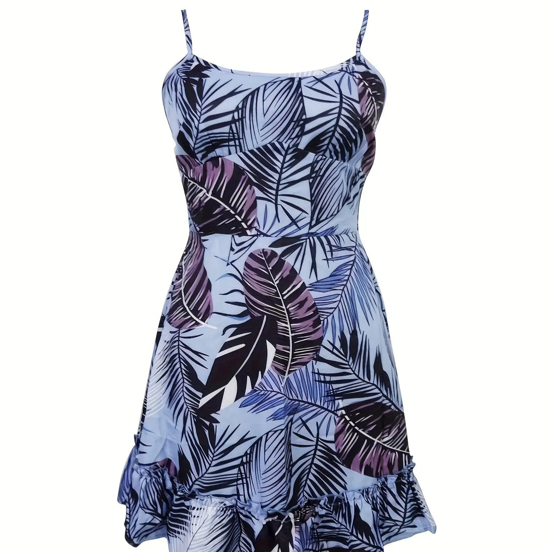 Ladies' SpringSummer Vacation Style Beach Bohemian Slimming Strap Dress Lady T Fashions