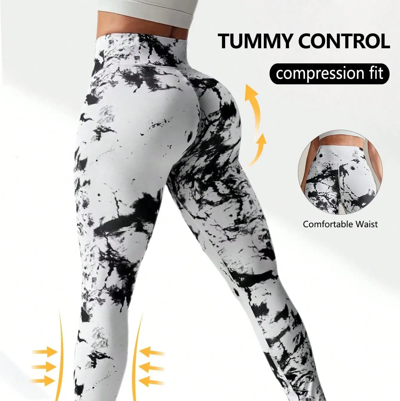 Bronzing Yoga Pants Women's High Waist Hip Lift Sun Protection Lady T Fashions