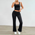 Women's Fashion Casual Solid Color Vest Body-hugging Suit Lady T Fashions