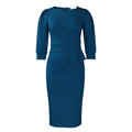 Round Neck Ol Sheath African Dress Lady T Fashions