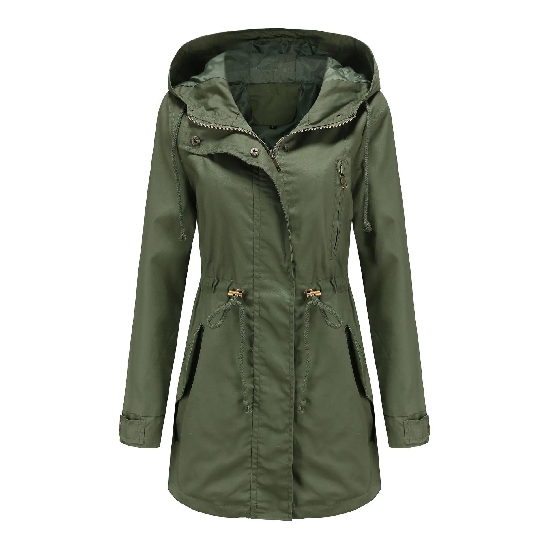 New Cotton Anorak Women's Spring And Autumn Coat Lady T Fashions