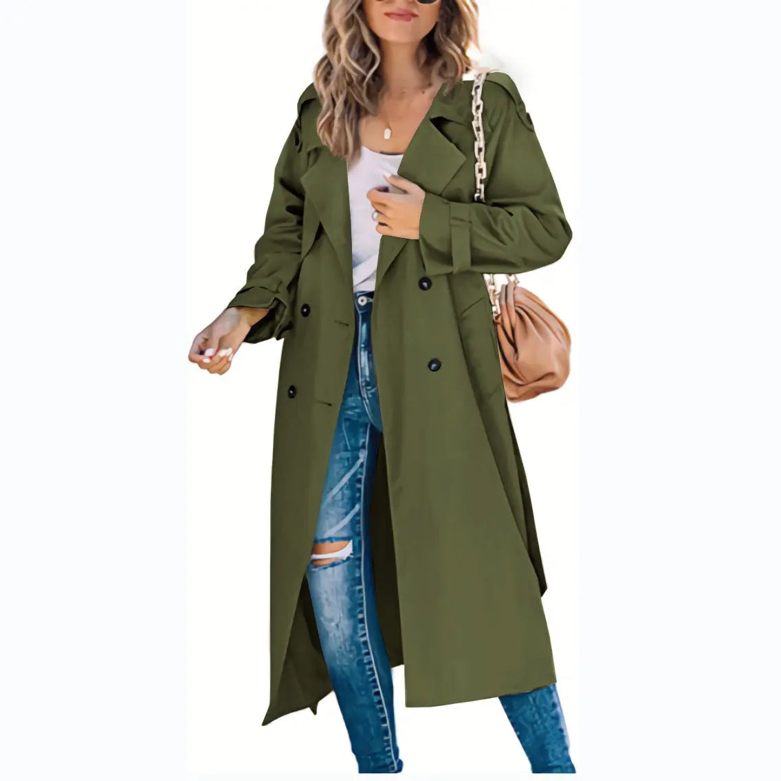 Women's Fashion Casual Solid Color Windbreaker Jacket Lady T Fashions