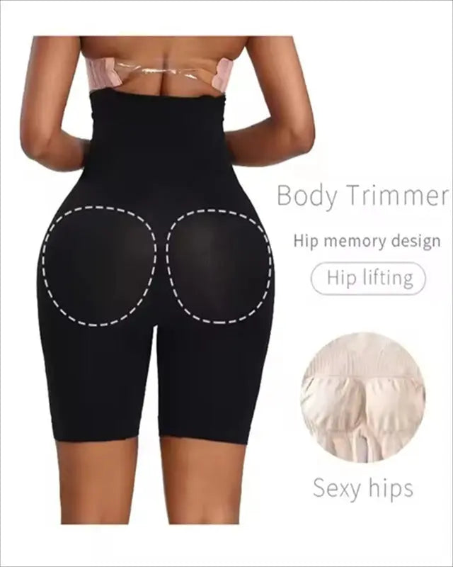 Women's High-waisted Shapewear Shorts Lady T Fashions