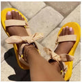 European And American Women's Sandals 21 Years Of Summer New Style Flat Bottom Lady T Fashions