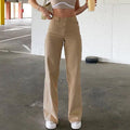 Washed Fashion Straight Jeans Women's Mid Waist Lady T Fashions